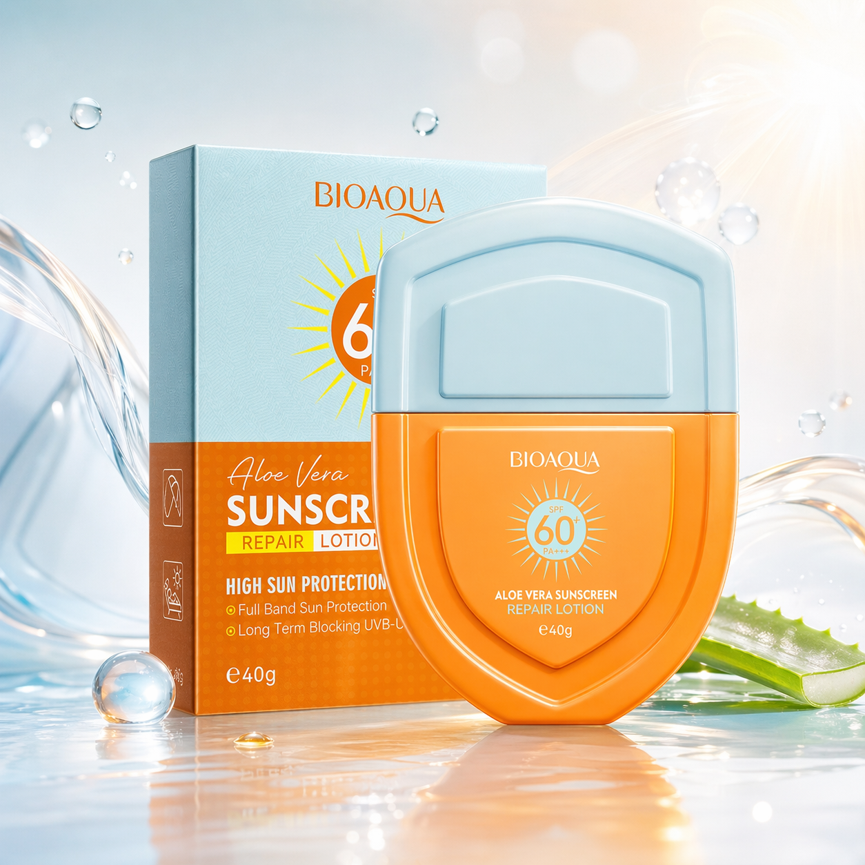 PROTECTOR SOLAR BIOAQUA™  ALOE VERA