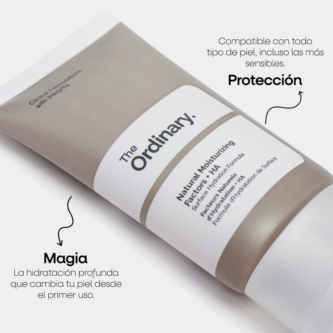 KIT THE ORDINARY™  NIACINAMIDE 10% AND ZINC 1% + NATURAL MOISTURIZING
